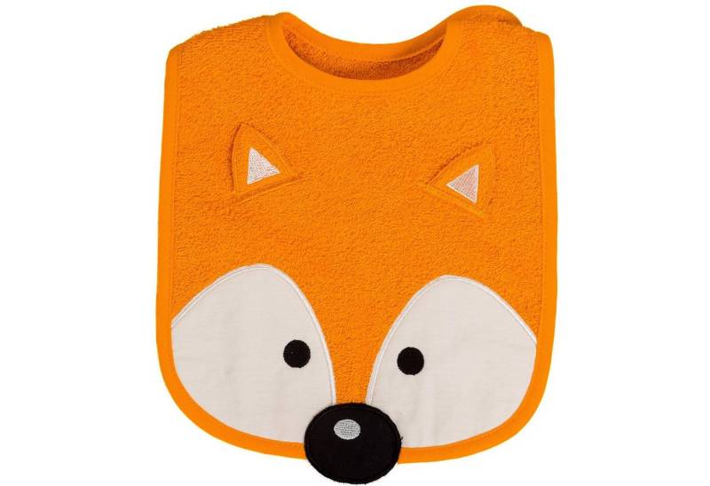 Smithy Lätzchen Füchse los Frottee, 24x24 cm von Smithy