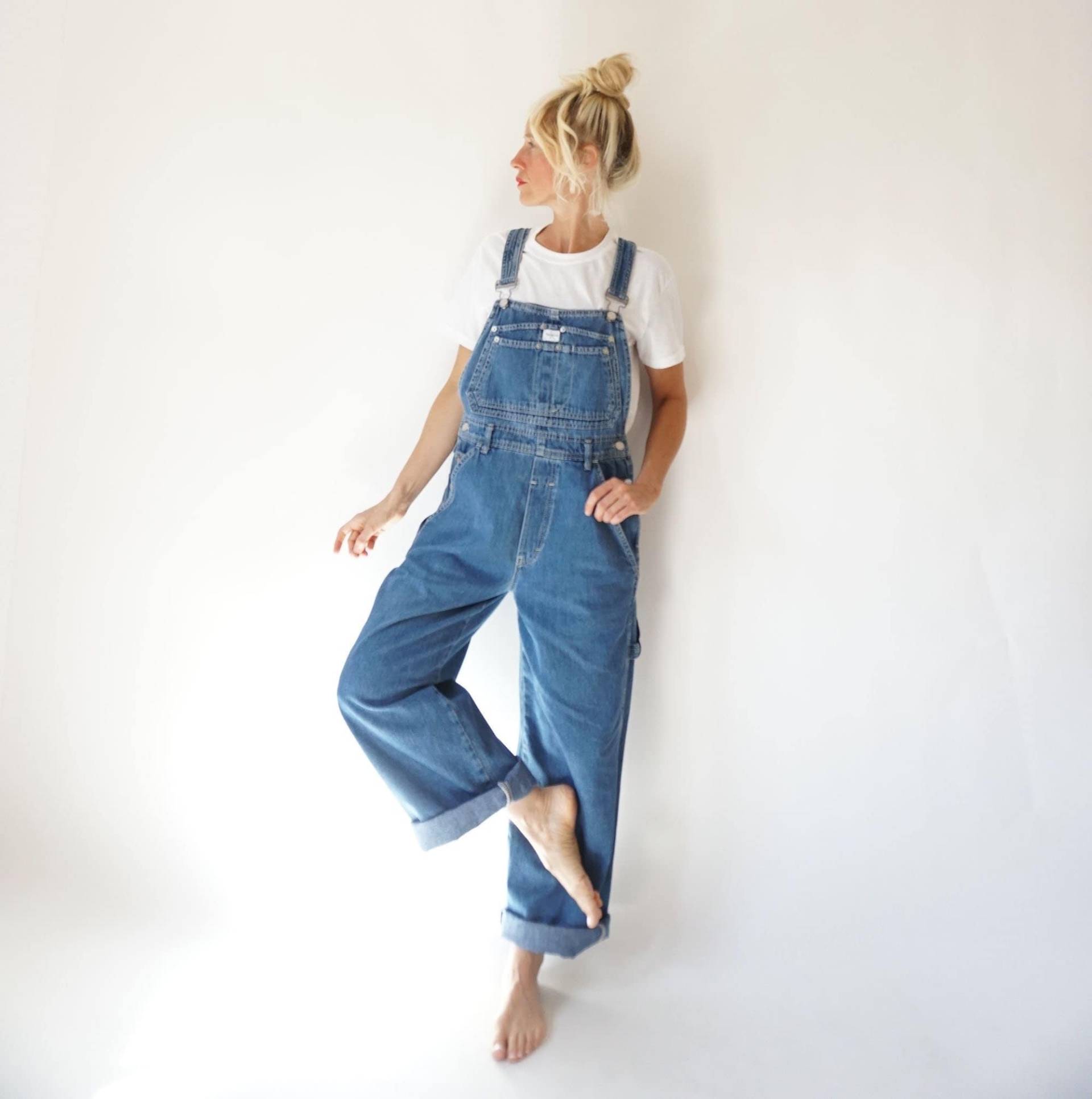 Vintage Calvin-Klein Latzhose | 90Er Jahre Mittelblaue Jeans-Latzhose Maler M Vintage Calvin-Klein Latzhose | 90Er Jahre Mittelblaue Jeans-Latzhose Maler M von SmizeVintage