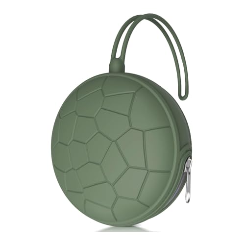 Smlpuame Schnullertasche für 2 Schnuller oder Nippleshields, Unisex, Grün von Smlpuame