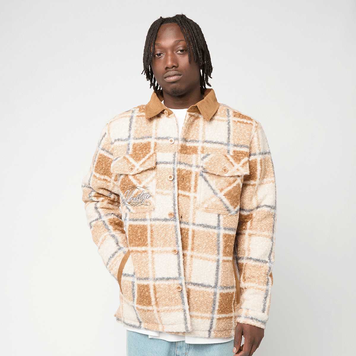 Boucle Plaid Woven Shirt von Smoke Rise