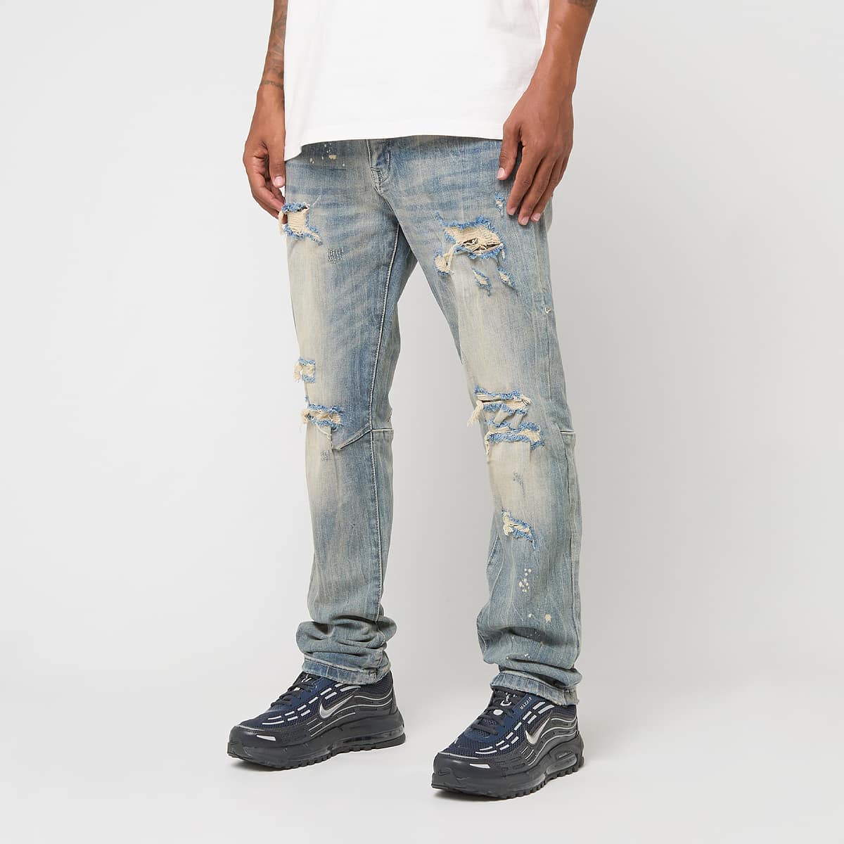 Vintage Washed Jeans von Smoke Rise