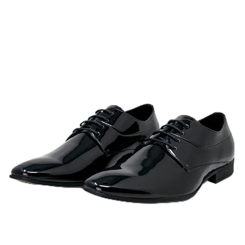 Smokies Lackschuhe Oliver mit Innenfutter aus Leder Herrenschuh Smokingschuhe, (43 EU Oliver schwarz) von Smokies