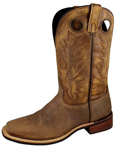 Smoky Mountain Herren Timber Sq Distres Stiefel, Braun (Braun Distress), 47 EU von Smoky Mountain Boots