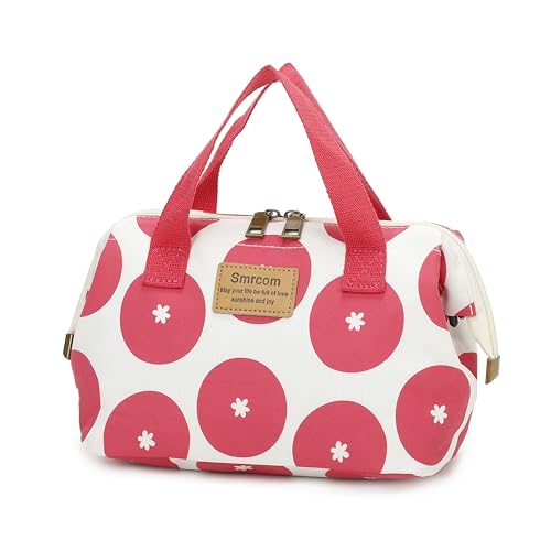 Smrcom Make-up-Tasche Kosmetiktasche Für Frauen Mädchen Reise Make-up Tasche Toilettenbeutel Reißverschluss Organizer Tasche Wasserdicht, Pink, Exquisit von Smrcom