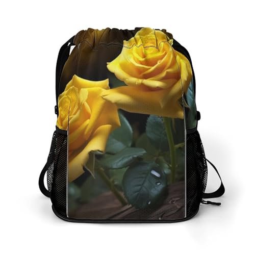 Sporttasche für Damen und Herren, Zitate, "Let Your Dreams", Segelreise, Seesack, große Kapazität, Sport-Rucksack mit Kordelzug, Style-3, 45.5x41.5x36cm von SmtSec