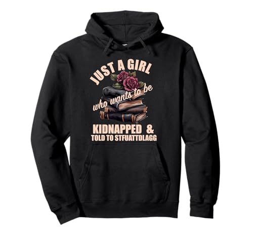Dark Romance Women Told to STFUATTDLAGG Smutt Book Merch Pullover Hoodie Dark Romance Women Told to STFUATTDLAGG Smutt Book Merch Pullover Hoodie von Smutt Book Gifts