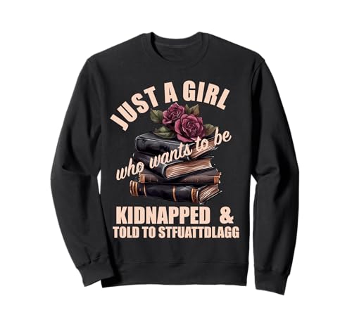 Dark Romance Women Told to STFUATTDLAGG Smutt Book Merch Sweatshirt von Smutt Book Gifts