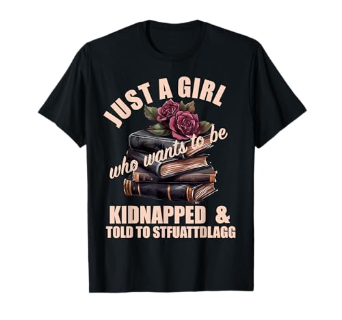 Dark Romance Women Told to STFUATTDLAGG Smutt Book Merch T-Shirt Dark Romance Women Told to STFUATTDLAGG Smutt Book Merch T-Shirt von Smutt Book Gifts