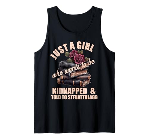 Dark Romance Women Told to STFUATTDLAGG Smutt Book Merch Tank Top von Smutt Book Gifts