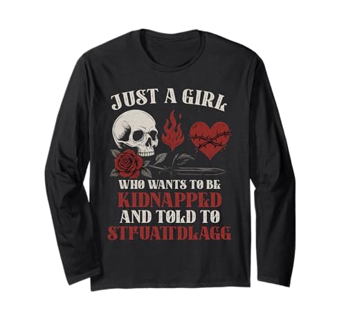 STFUATTDLAGG Dark Romance Merch Smutty Buchliebhaber Damen Langarmshirt von Smutt Book Lover Gifts