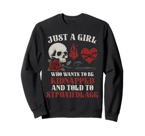 STFUATTDLAGG Dark Romance Merch Smutty Buchliebhaber Damen Sweatshirt von Smutt Book Lover Gifts