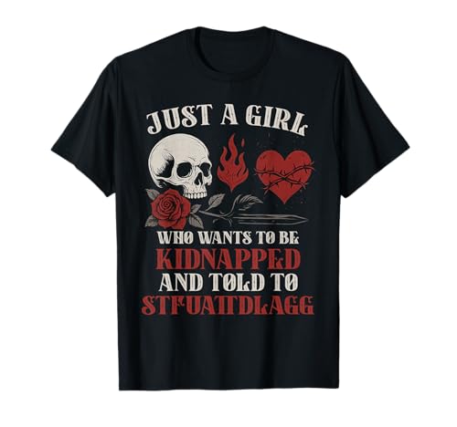 STFUATTDLAGG Dark Romance Merch Smutty Buchliebhaber Damen T-Shirt von Smutt Book Lover Gifts
