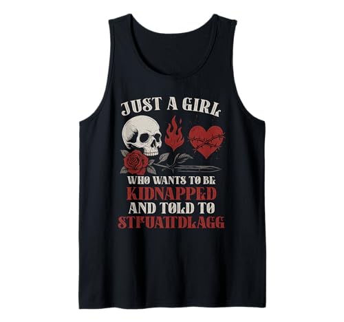 STFUATTDLAGG Dark Romance Merch Smutty Buchliebhaber Damen Tank Top von Smutt Book Lover Gifts