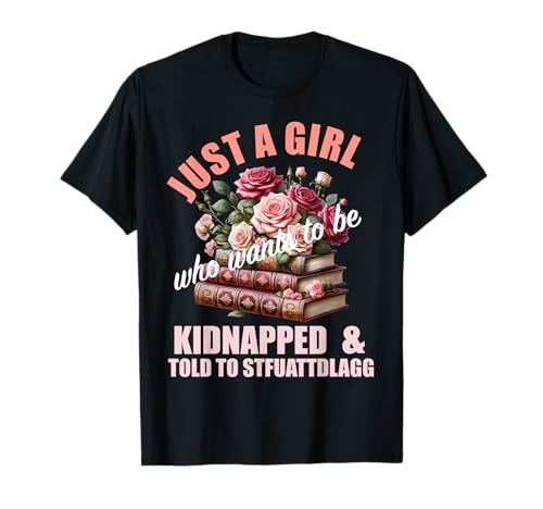 Dark Romance Lover Smutt Book Fanartikel für Damen STFUATTDLAGG T-Shirt Dark Romance Lover Smutt Book Fanartikel für Damen STFUATTDLAGG T-Shirt von Smutty Book Lover Gifts