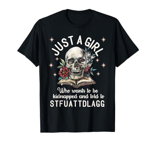 Dark Romance Smutt Book Fanartikel STFUATTDLAGG Good Girl Trigger T-Shirt Dark Romance Smutt Book Fanartikel STFUATTDLAGG Good Girl Trigger T-Shirt von Smutty Book Lover Gifts