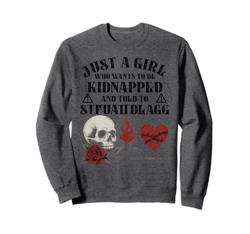 Dark Romance Smutt Book Merch Nur EIN gutes Mädchen STFUATTDLAGG Sweatshirt von Smutty Book Lovers Gifts Women