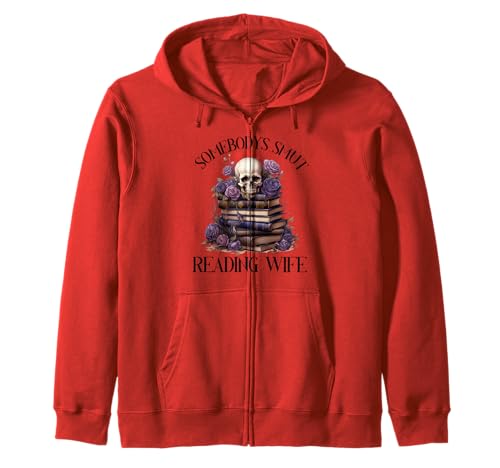 Somebodys Smut Reading Wife Women Spicy Books Dark Romance Kapuzenjacke Somebodys Smut Reading Wife Women Spicy Books Dark Romance Kapuzenjacke von Smutty Book Lovers Merch