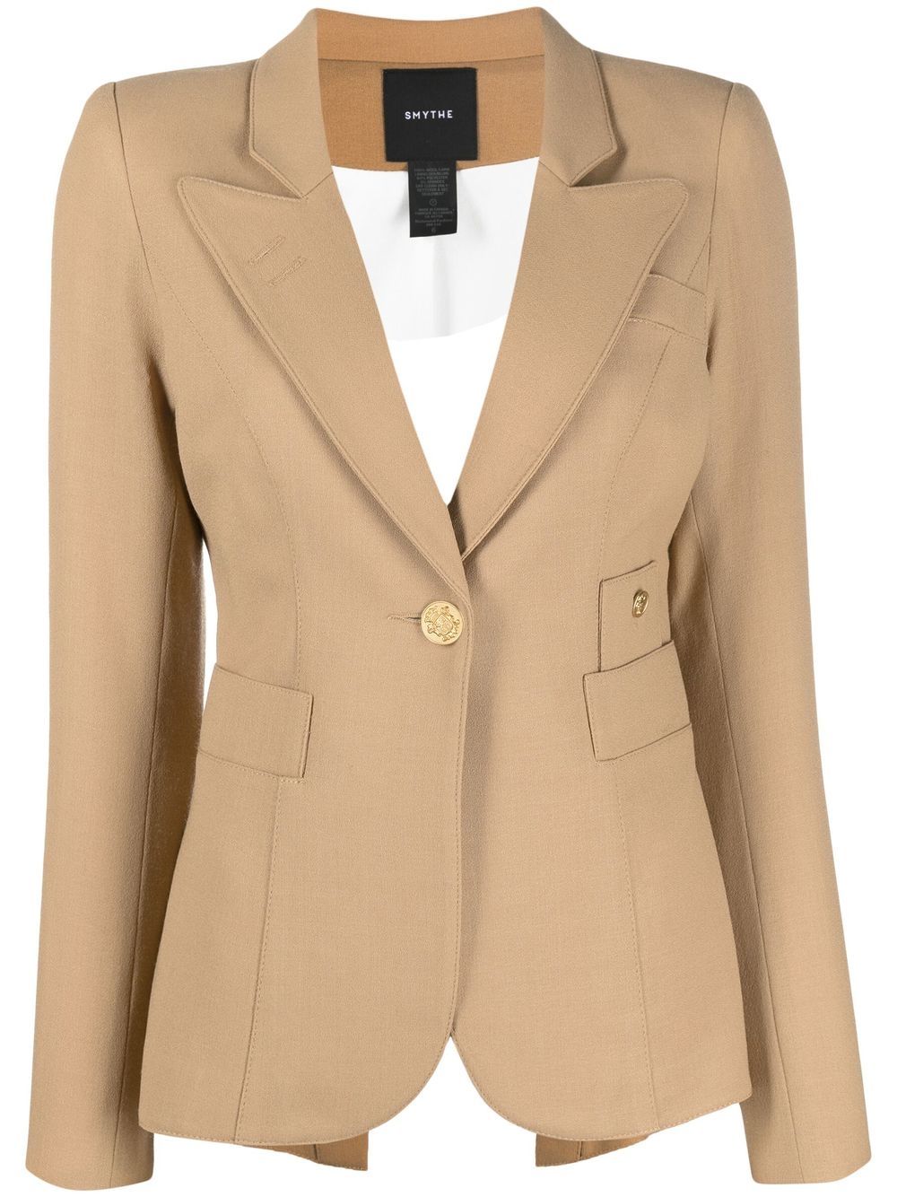 Smythe Blazer mit steigendem Revers - Braun von Smythe