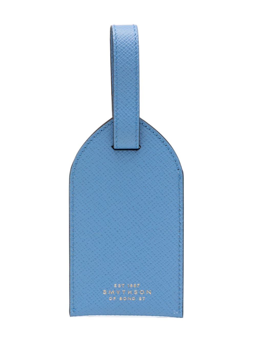 Smythson Gepäckanhänger mit Logo-Stempel - Blau von Smythson