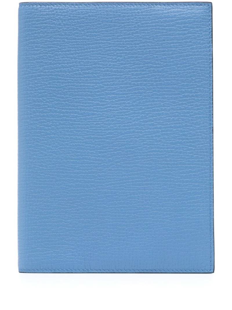 Smythson LDW Evergreen Notizbuch - Blau von Smythson