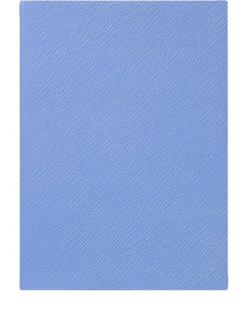 Smythson 'Soho' Notizbuch - Blau von Smythson