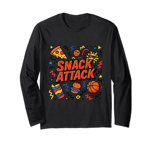 Snack Attack Lustige Lebensmittel Pizza Kinder Kinder Saftbox Schule Langarmshirt Snack Attack Lustige Lebensmittel Pizza Kinder Kinder Saftbox Schule Langarmshirt von Snack Attack Design Company Inc.