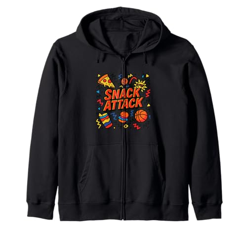 Snack Attack Lustiges Essen Flamingo Kinder Kinder Hai Schule Kapuzenjacke Snack Attack Lustiges Essen Flamingo Kinder Kinder Hai Schule Kapuzenjacke von Snack Attack Design Company Inc.