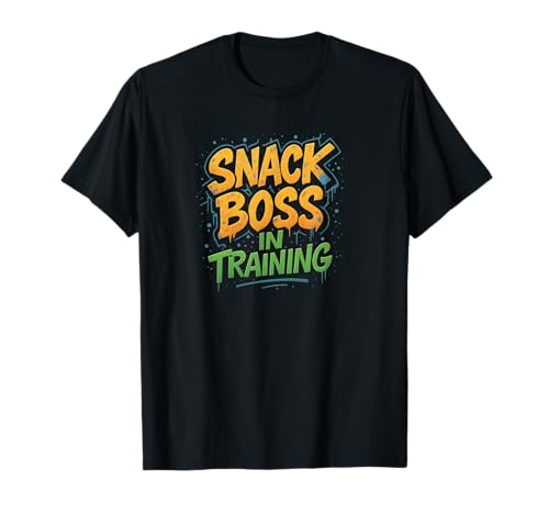 Snack Boss in Training, Graffiti-Stil Grafik für Kinder T-Shirt Snack Boss in Training, Graffiti-Stil Grafik für Kinder T-Shirt von Snack Lovers Inspired