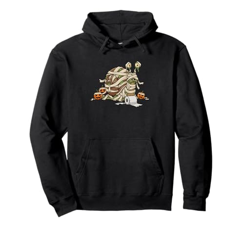 Lustige Schnecke Mama Kürbis Halloween Kinder Herren Damen Pullover Hoodie von Snail Lovers Cute Halloween Outfits for Boy Girl