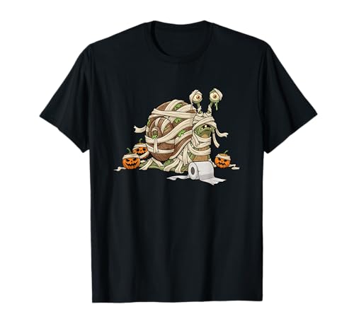 Lustige Schnecke Mama Kürbis Halloween Kinder Herren Damen T-Shirt von Snail Lovers Cute Halloween Outfits for Boy Girl