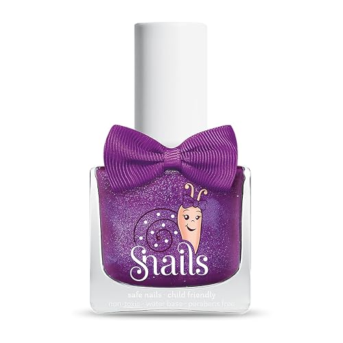 Snails 511605 Kinder Nagellack Raspberry Pie, auf Wasserbasis, abwaschbar, unbedenklich, vegan, 10.5 ml von snails safe nails