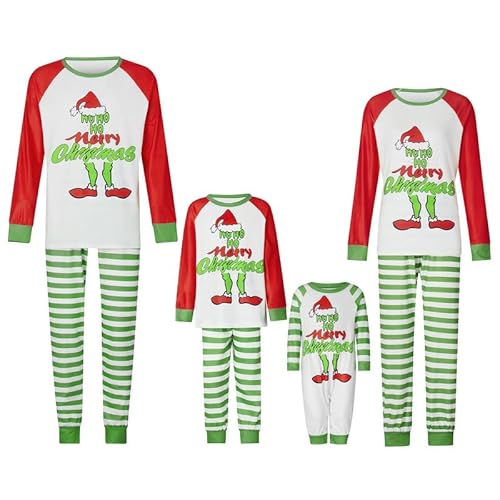 Snaked cat Weihnachten Pyjamas für die Familie Matching-Sets Weihnachten Urlaub Schlafanzug Weihnachten PJs für Erwachsene Männer Frauen Baby Kinder (Frauen, S, 009) von Snaked cat