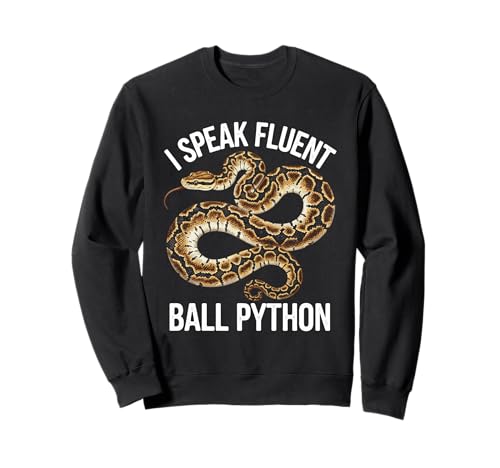 I speak fluent Ball Python Snake für Frauen Snake Sweatshirt I speak fluent Ball Python Snake für Frauen Snake Sweatshirt von Snakes Reptile legless reptiles Ball Python