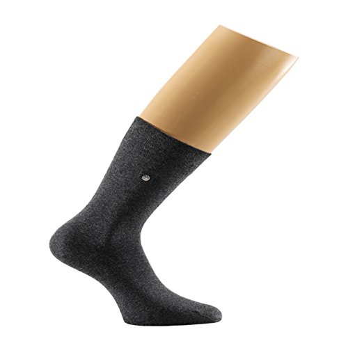 Snap Sock 2er Pack Excellent Wolle/Seide, anthrazit von Snap Sock