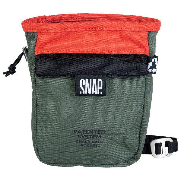 Snap - Chalk Pocket Scratch - Chalkbag oliv von Snap