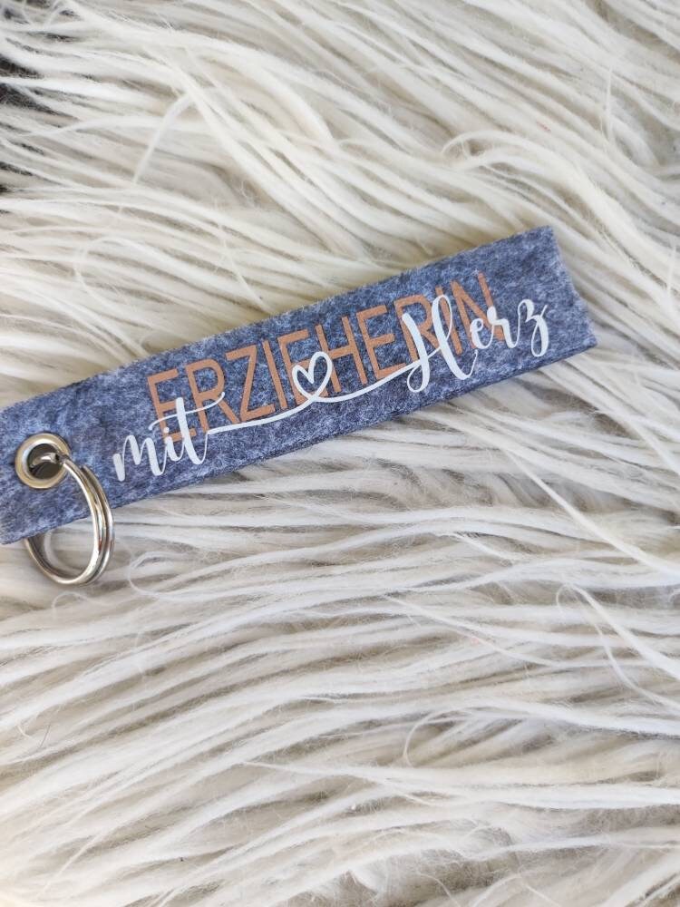 Schlüsselanhänger Erzieherin, Danke, Abschied, Einschulung, Schule, Beste Kiga Schlüsselanhänger Erzieherin, Danke, Abschied, Einschulung, Schule, Beste Kiga von SnapliebeKerakerz