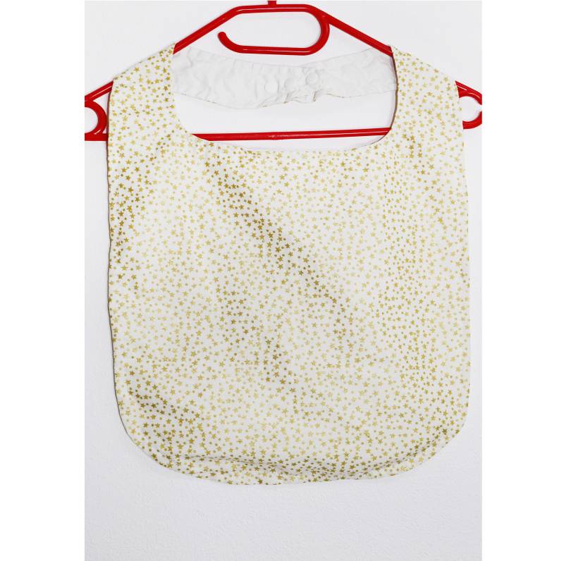 Lätzchen Für Erwachsene Mit Goldenem Sterndruck, Wasserabweisendem Futter von SnapyLand