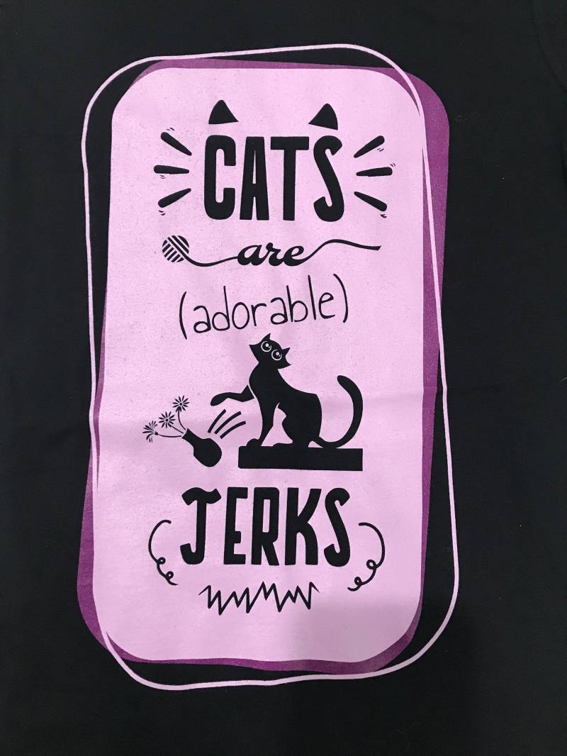 Cats Are | Adorable Jerks T-Shirt | Herren von SnarkFish