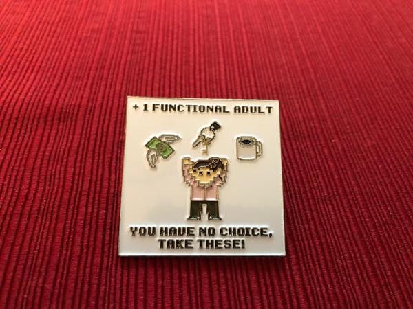 Snarkfish +1 Funktioneller Erwachsener | Weiblich Pin von SnarkFish