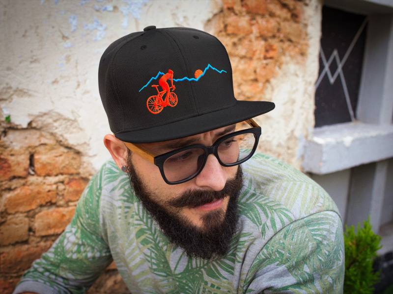 Rennradmütze, Radfahrermütze, Radmütze, Straßenreitmütze, Fahrradmütze, Mütze Mit Fahrrad, Ciclismo Capello, Geschenk Für Radfahrer von SnarkySwag