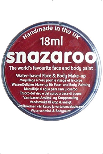 Klassische Snazaroo Schminke, 18 ml Dose - Burgund von Snazaroo