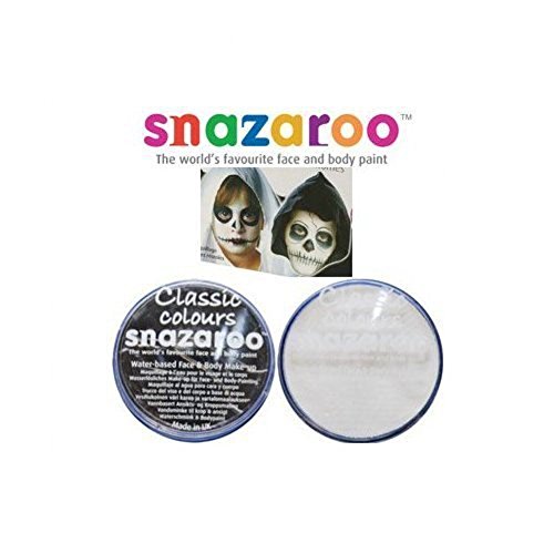 Snazaroo Halloween Black & White Water Based Face & Body Paint Fancy Dress Set von Snazaroo