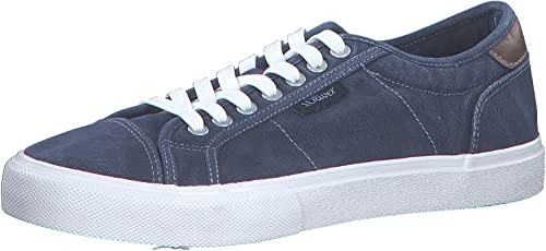 Sneaker s.Oliver Herren, Freizeitschuh,Schnürer,Textil,Blau,Fußbett,EU 41 von Sneaker