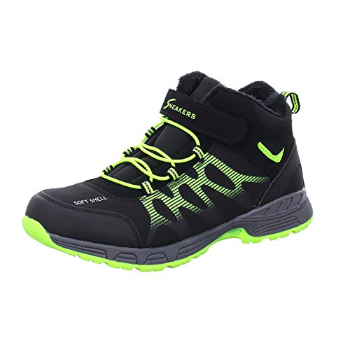 Sneakers 68150 Jungen Allwetterstiefel Warmfutter Funktionsmembran, Größe 34 von Sneakers