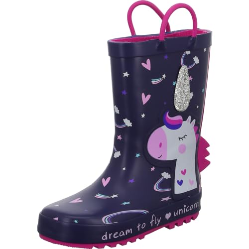 Sneakers LB230060-NV Mädchen Regenstiefel, Größe 24 von Sneakers