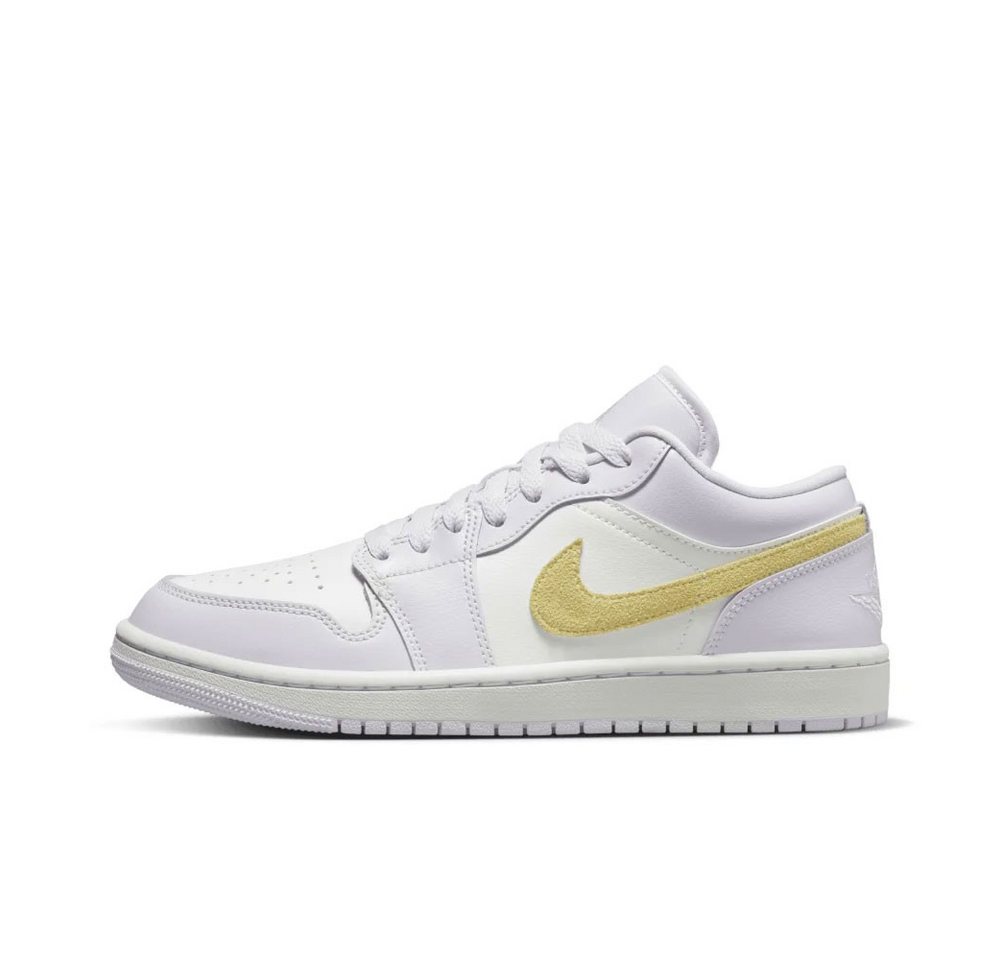 Sneakers Nike Air Jordan 1 Low White Barely Grape Damen - Größe EUR 40 Sneaker limitierte Auflage von Sneakers