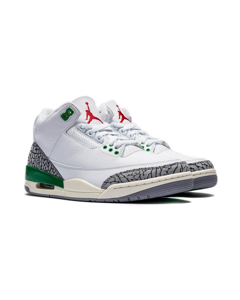 Sneakers Nike Air Jordan 3 Retro White Lucky Green Damen - Größe EUR 38,5 Sneaker limitierte Auflage von Sneakers