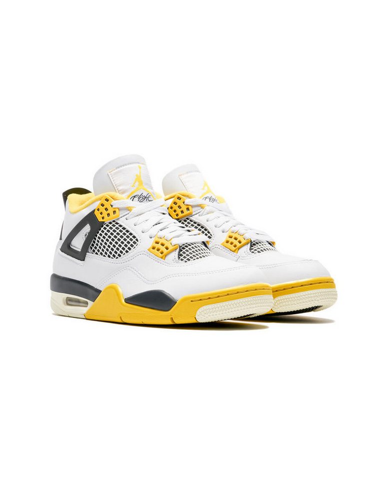 Sneakers Nike Air Jordan 4 Retro White Vivid Sulfur Damen Sneaker limitierte Auflage von Sneakers