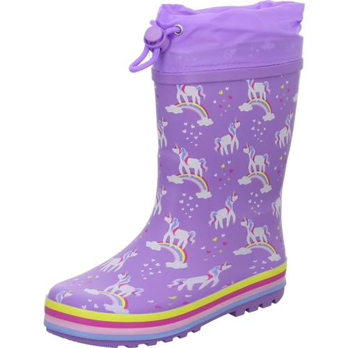 Sneakers RK1-74-PUR Mädchen Regenstiefel, Größe 32 von Sneakers