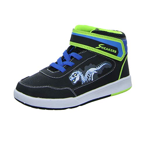 Sneakers U439B Jungen Schlupf/Klettstiefelette Kaltfutter, Größe 31 von Sneakers